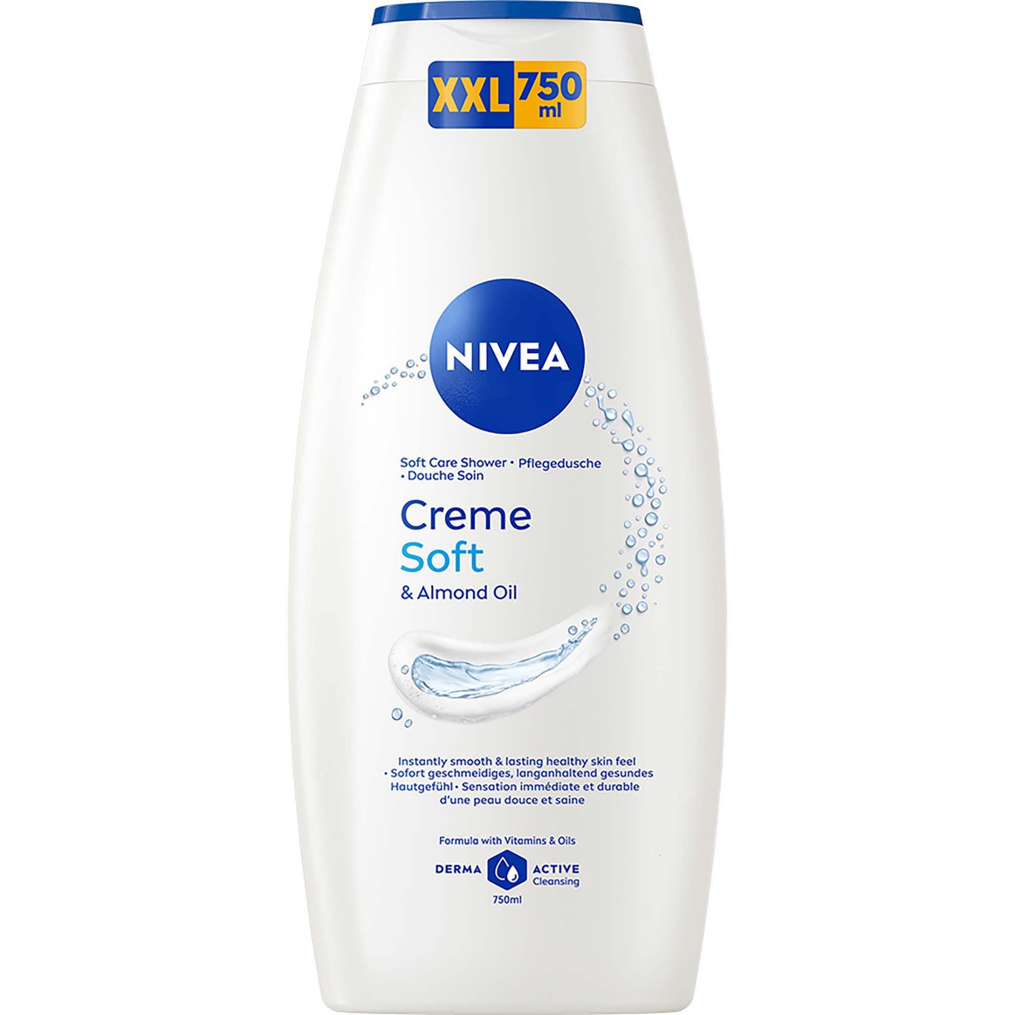 NIVEA Creme Soft & Almond Oil Shower 750 ml