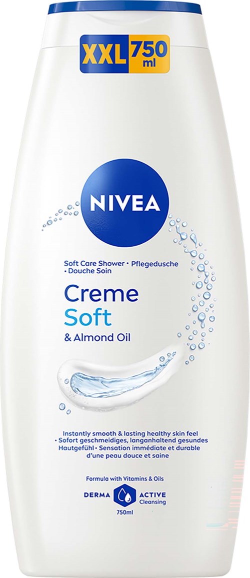 NIVEA NIVEA Creme Soft & Almond Oil Shower 750 ml