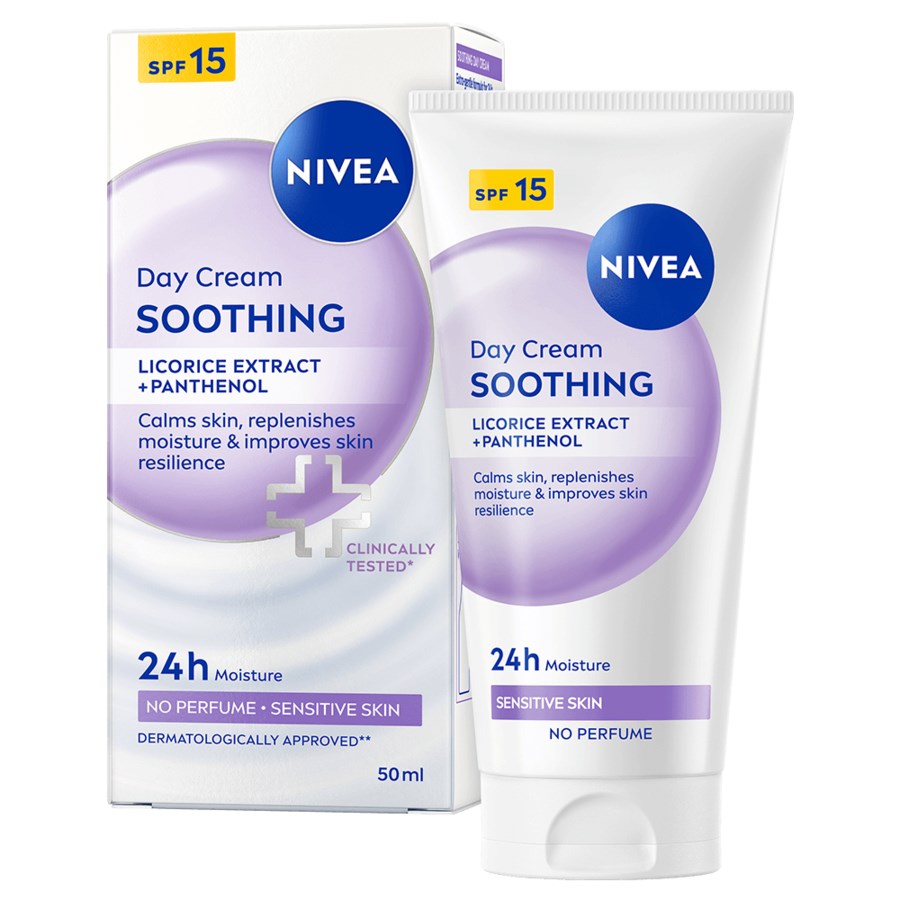 NIVEA Soothing Day Cream SPF15 50 ml