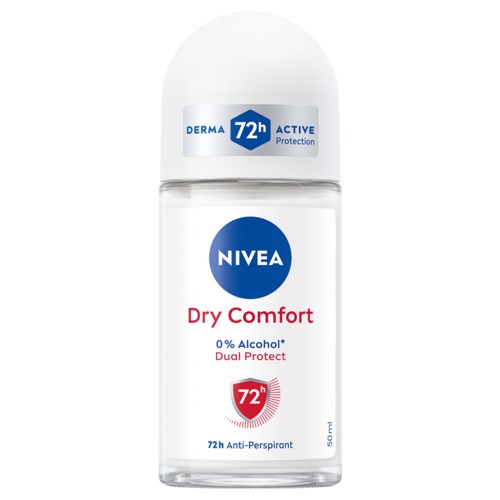 NIVEA Antiperspirant Deo Roll on Dry Comfort 50 ml