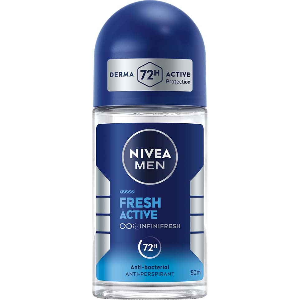 Produktfoto för NIVEA MEN Fresh Active Roll-On Deodorant - 50 ml