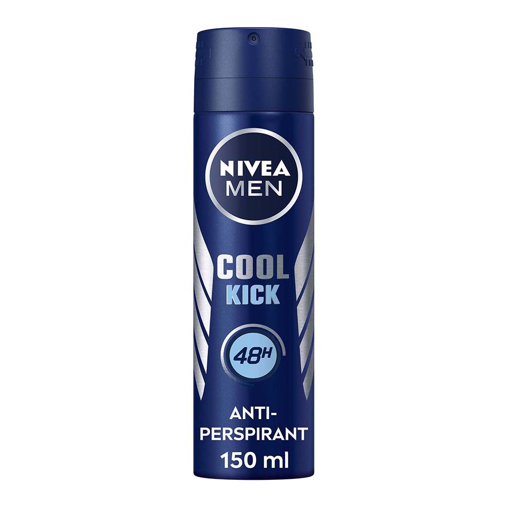 Läs mer om NIVEA For Men Deo Spray Cool Kick Men 150 ml