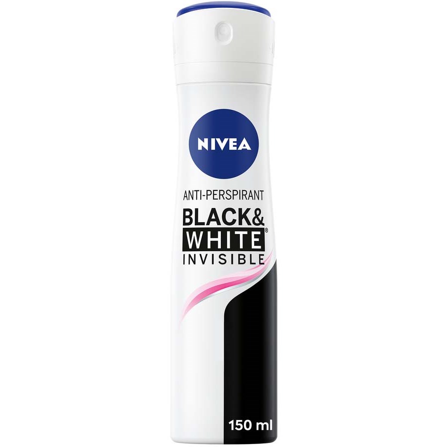 NIVEA Deo Spray Invisible Black & White Clear 150 ml