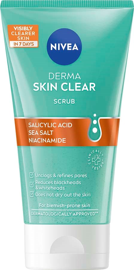 NIVEA NIVEA Derma Skin Clear Anti-Blemish Scrub 150 ml