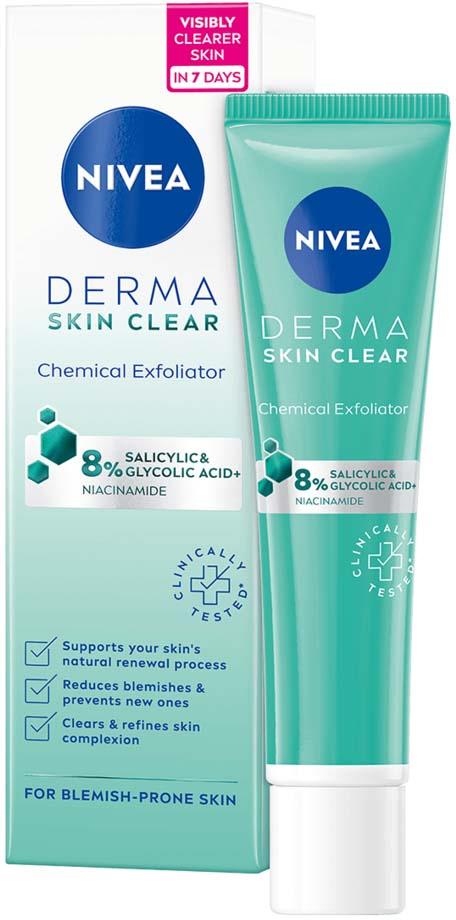 NIVEA Derma Skin Clear Night Exfoliator 40 ml