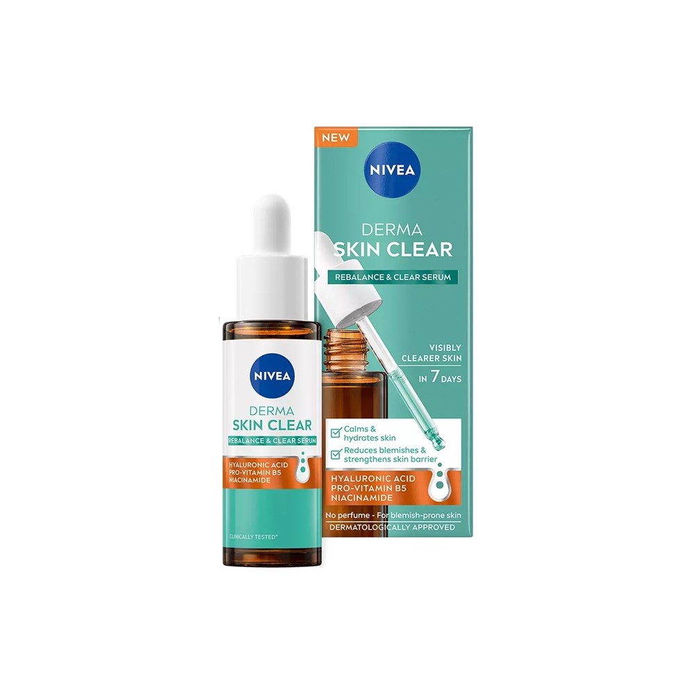 NIVEA Derma Skin Clear Rebalance & Clear serum 30 ml