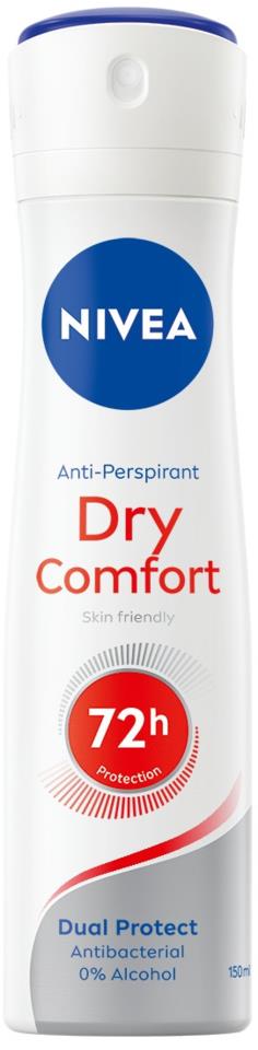 Nivea Dry Comfort Quick Dry Spray Deo 150ml