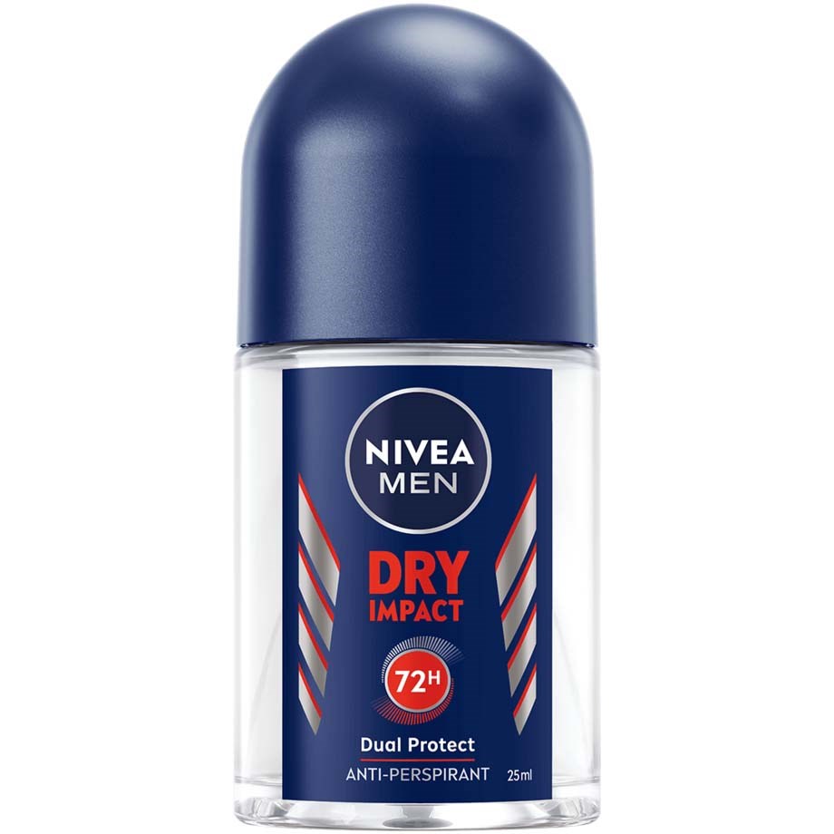Läs mer om NIVEA For Men Dry Impact Roll On Mini 25 ml
