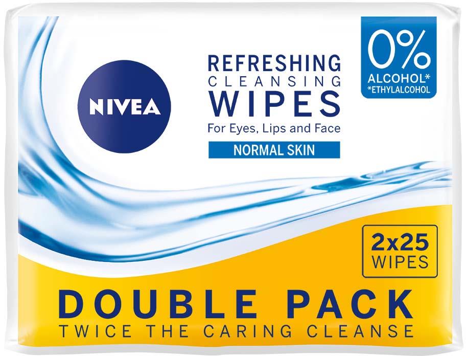 NIVEA Refreshing cleansing wipes 50pcs