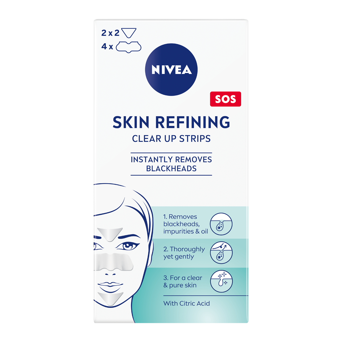 NIVEA Cleansing Refining Clear-Up Strips