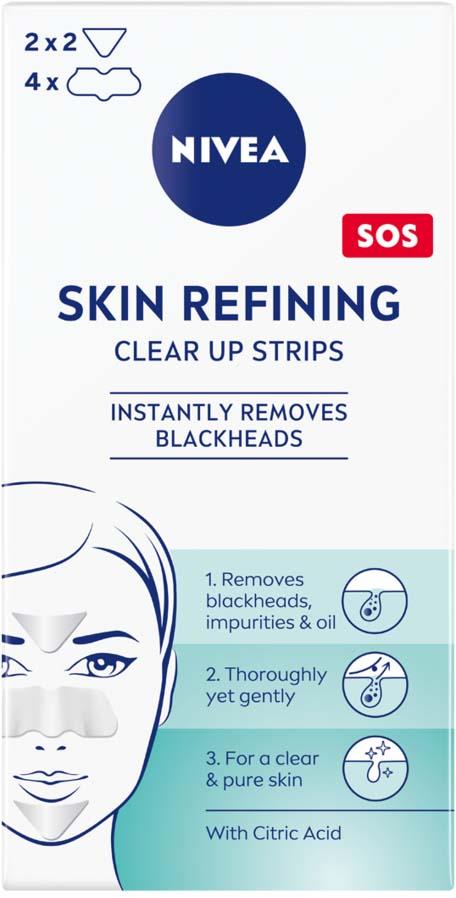 NIVEA Skin Refining Clear-up Strips 6 st 