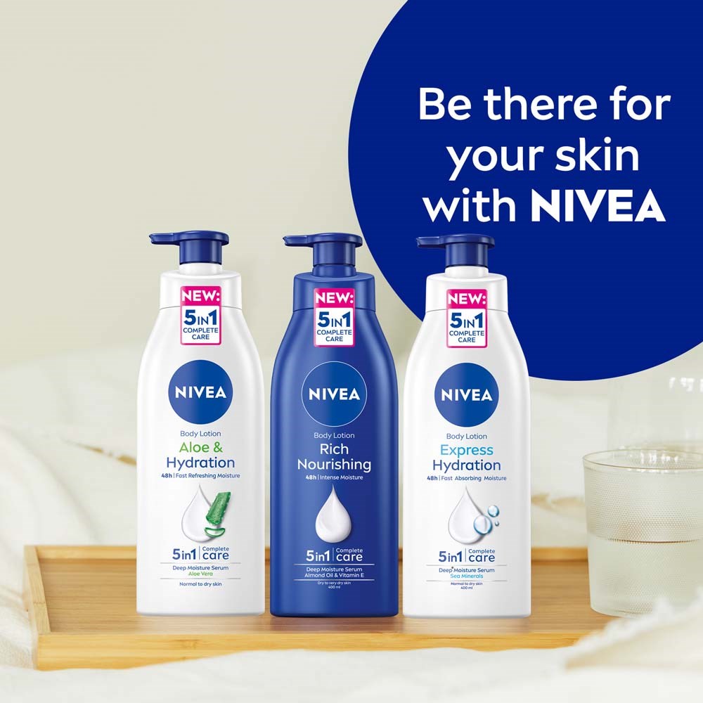NIVEA Nawilżający balsam do ciała 400 ml (obrázok 8)