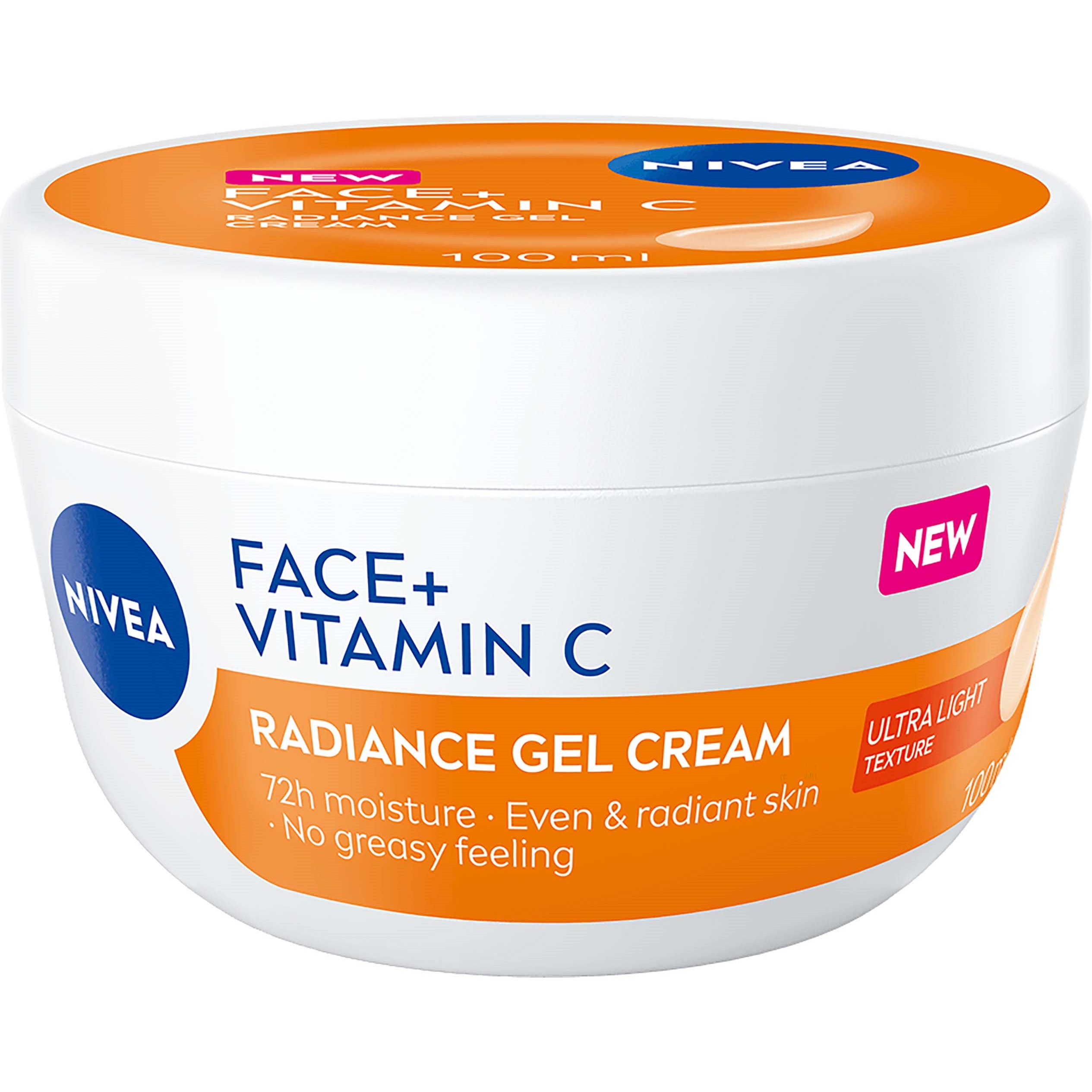 NIVEA FACE+ Vitamin C Radiance Gel Cream 100 ml