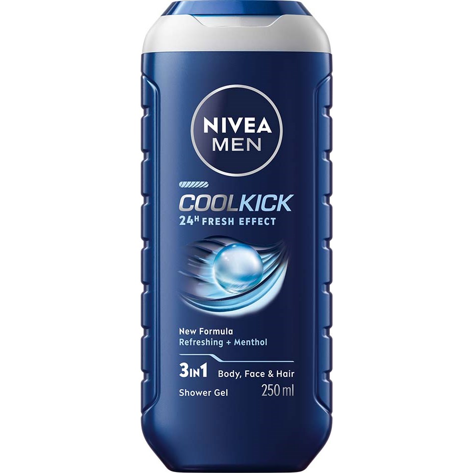 Produktfoto för NIVEA MEN Shower Cool Kick - 250 ml