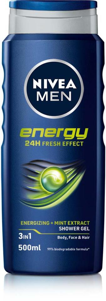 Nivea For men Energy Shower Gel 500 ml