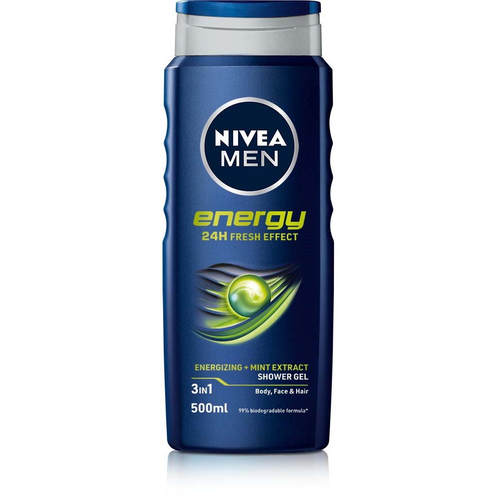 Läs mer om NIVEA For Men Energy Shower Gel 500 ml