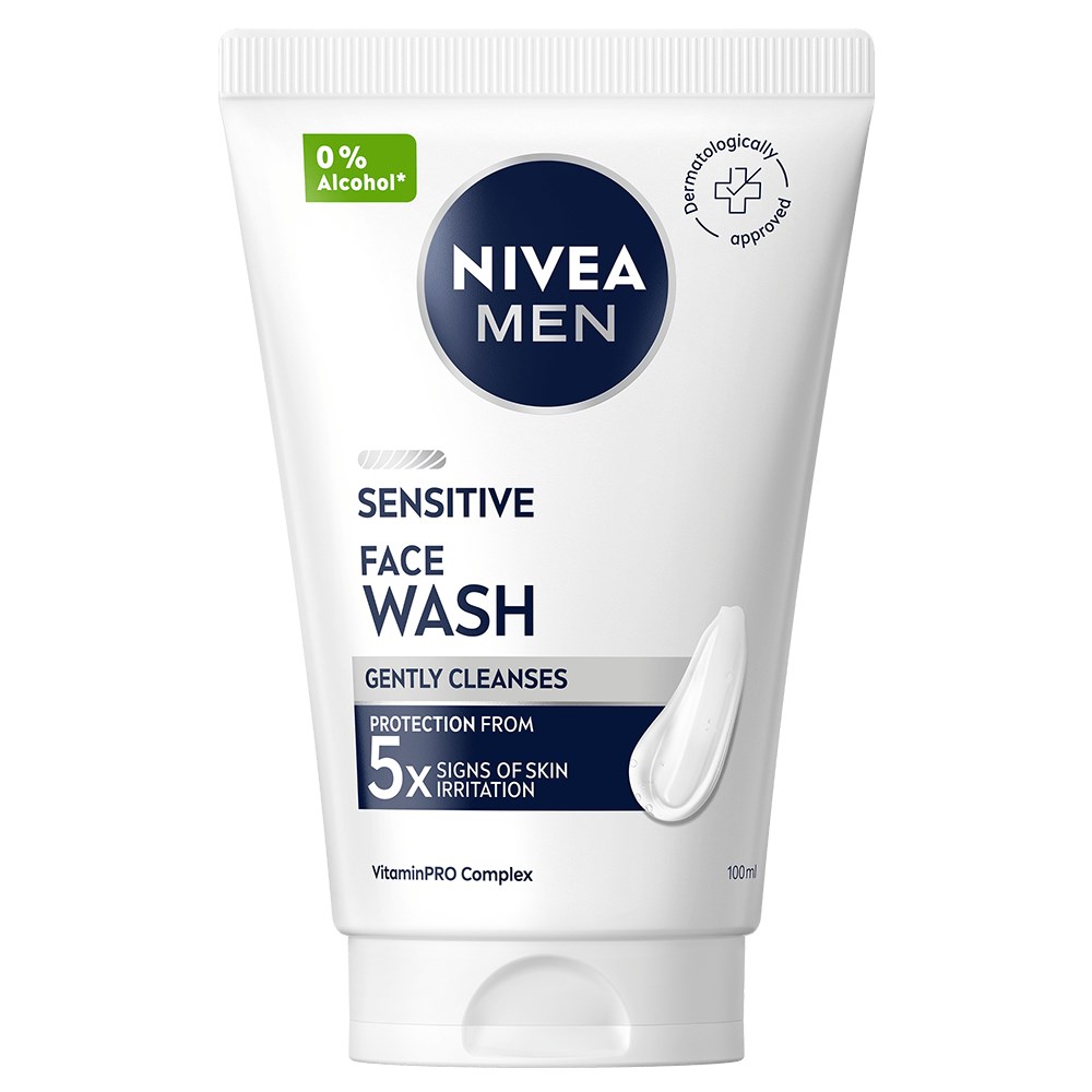 NIVEA MEN Sensitive Face Wash 100 ml