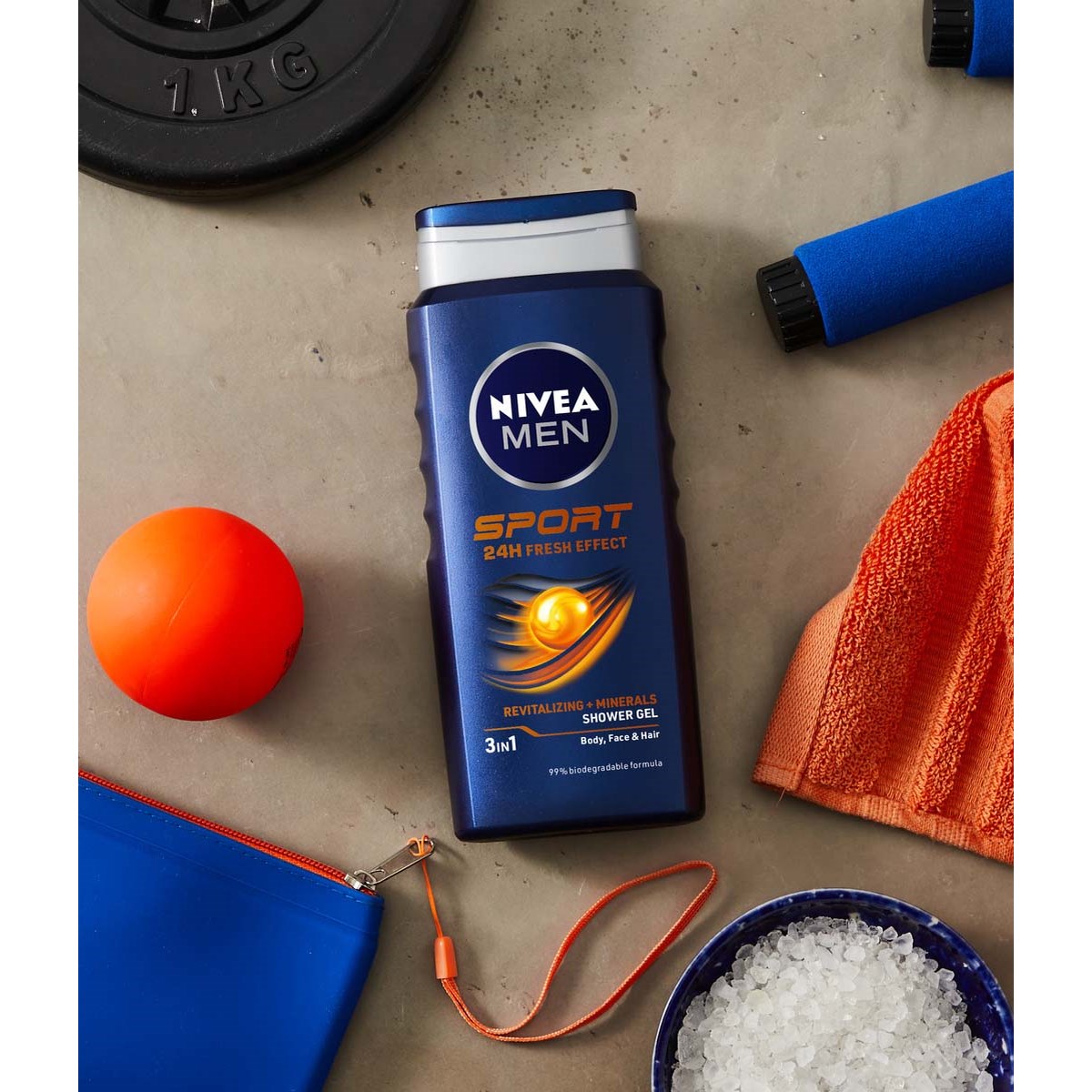 Alternativ bild 1 för NIVEA MEN Shower Gel Sport - 250 ml