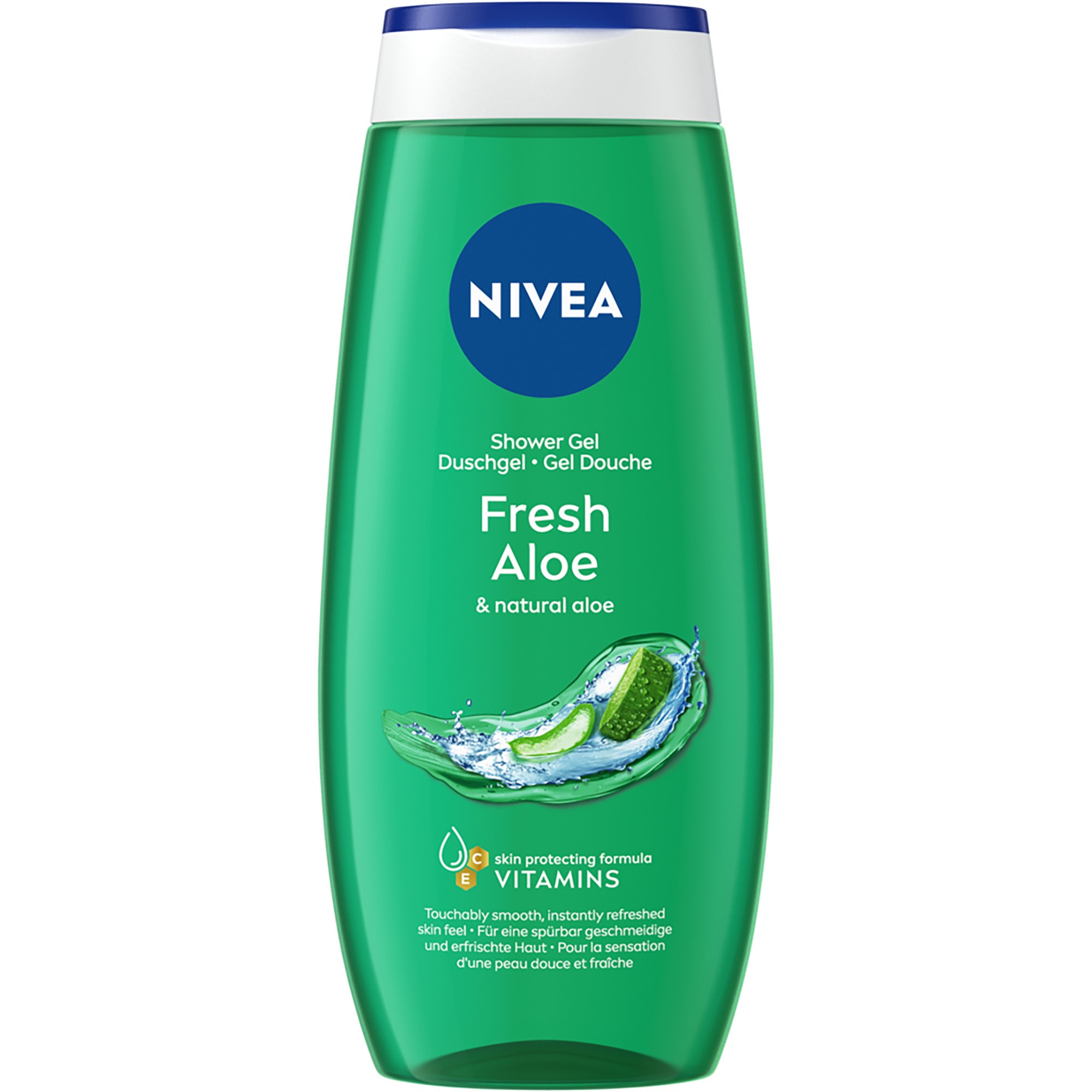 NIVEA Shower Gel Fresh Aloe 250 ml billede