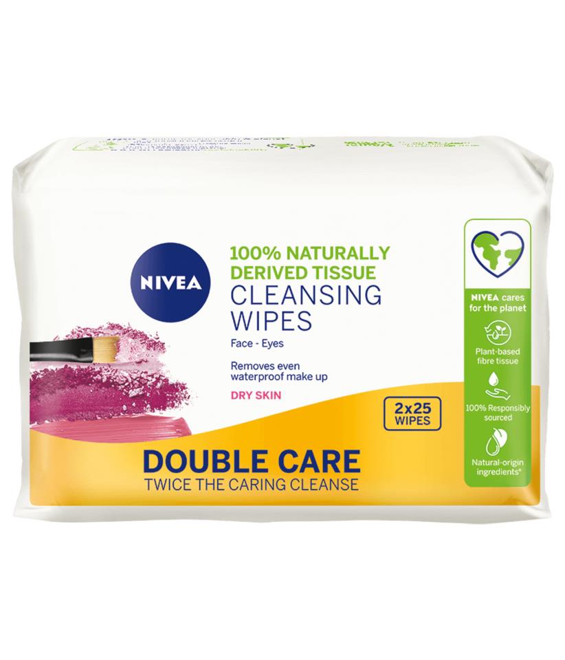 NIVEA Gentle Cleansing Wipes 50pcs