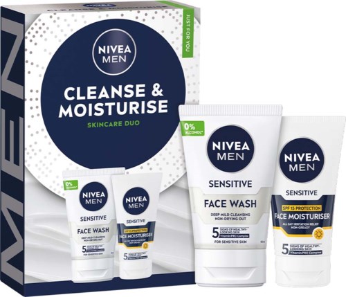 NIVEA MEN Giftpack Cleanse & Moisturise 1 pcs