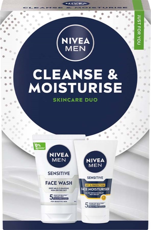 NIVEA MEN Giftpack Cleanse & Moisturise 1 pcs