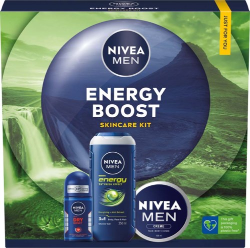 NIVEA MEN Giftpack Energy Boost 1 st