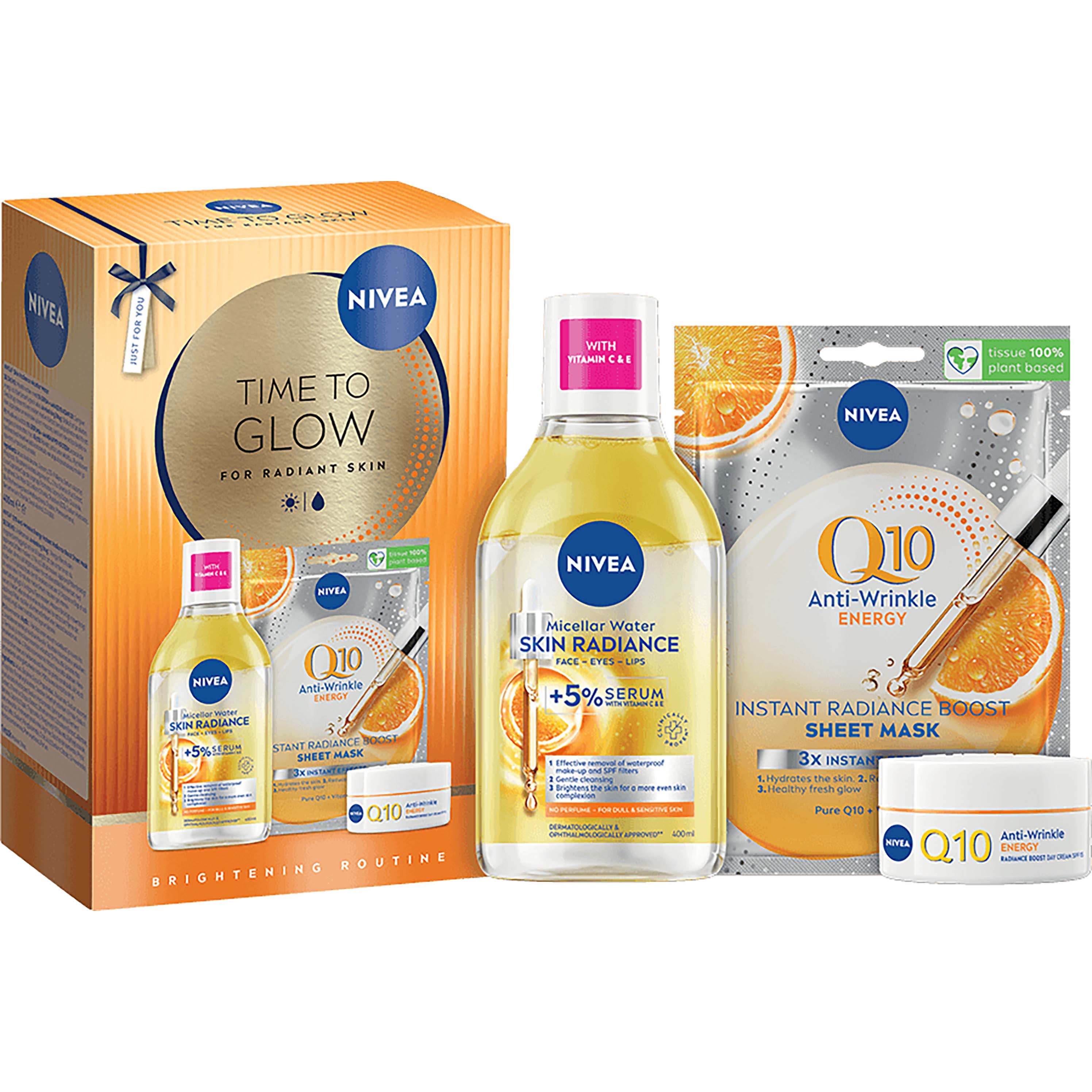 NIVEA Time To Glow 450 st