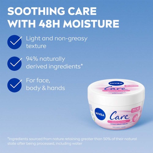 NIVEA Care Soothing Cream 200 ml