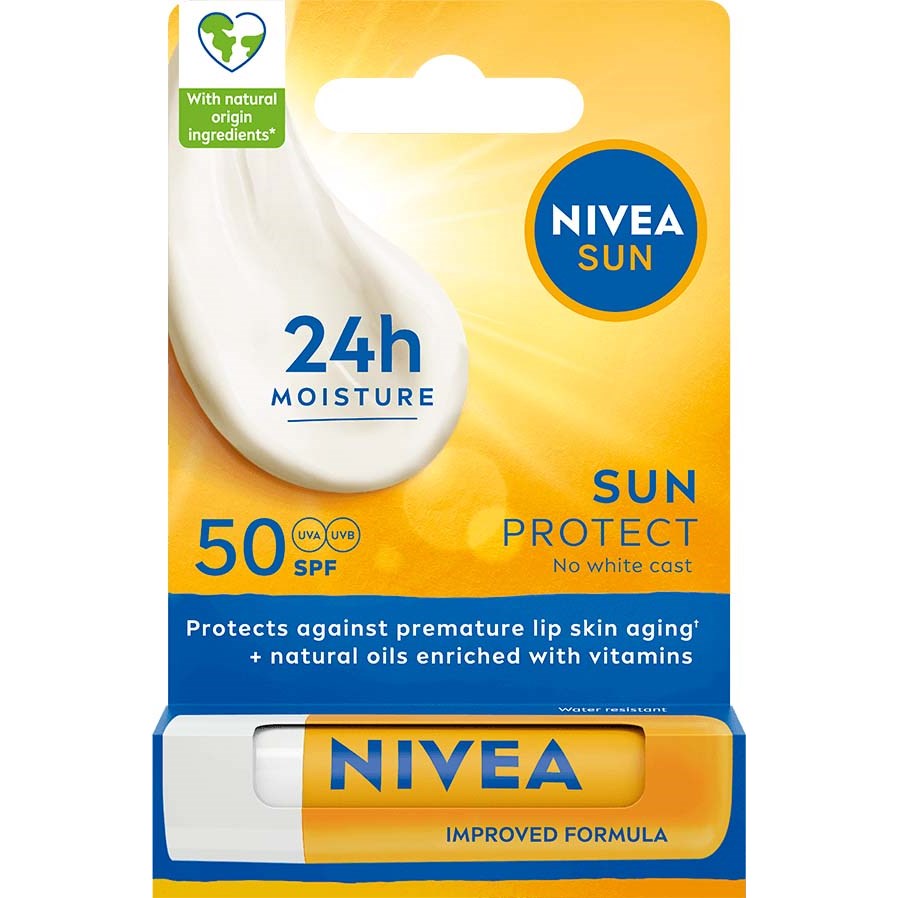 NIVEA SUN Lip Stick SPF50 Sun Protect 4,8 g billede