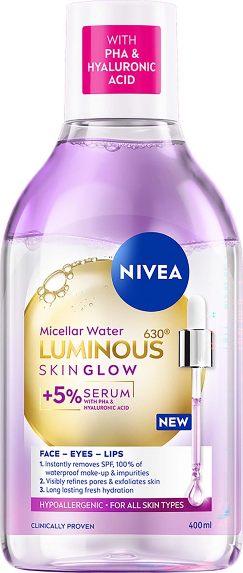 Nivea - Luminous Skin Glow Micellar Water - 400 ml