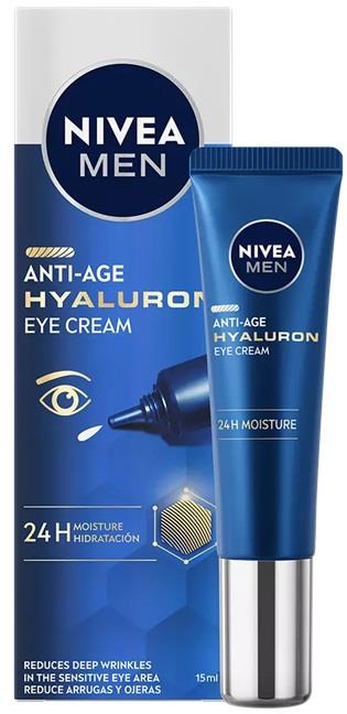 NIVEA MEN Anti Age Hyaluron Eye Creme SPF15 15 ml