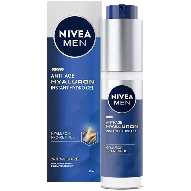 NIVEA MEN Anti Age Hyaluron Face Gel 50 ml billede