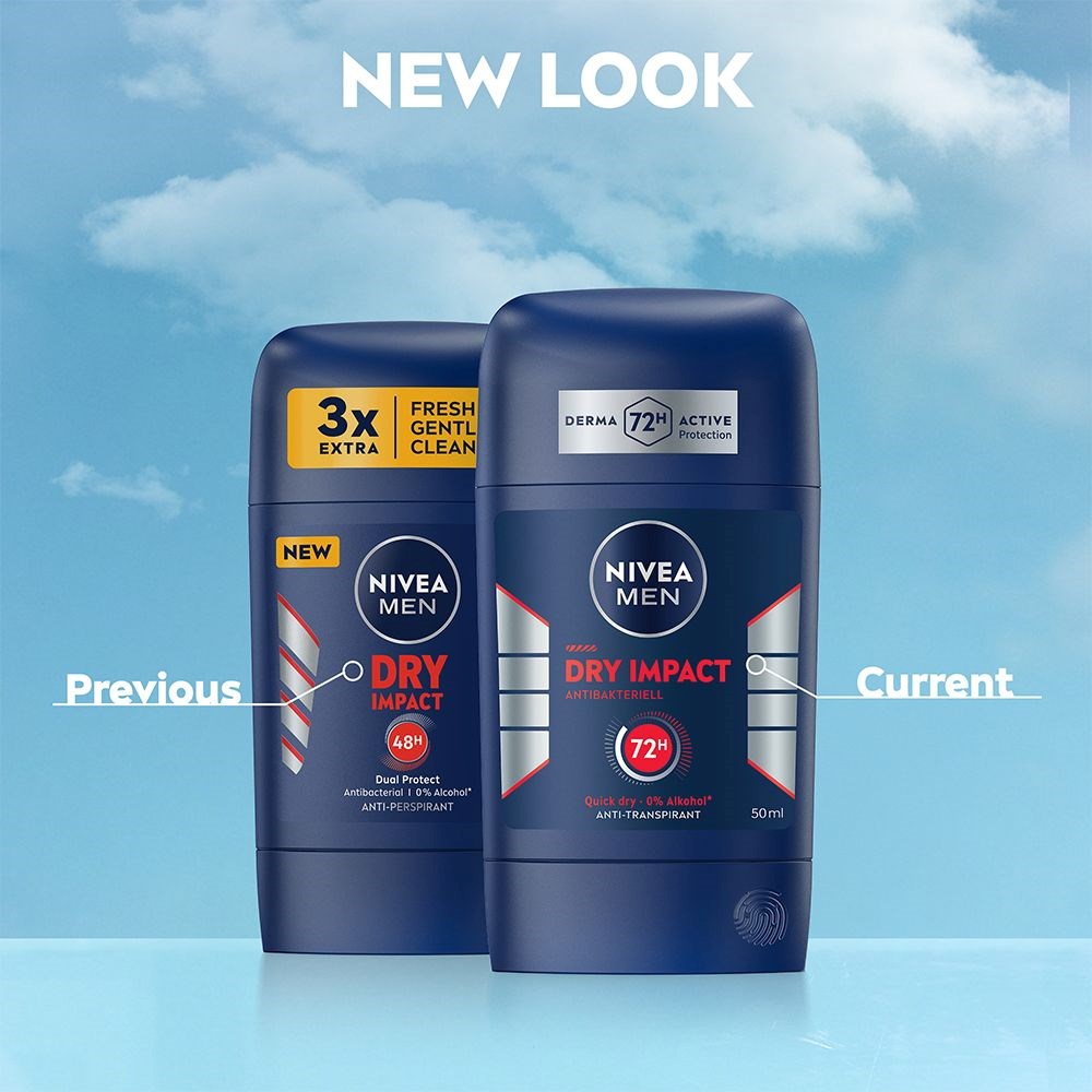 NIVEA MEN Antiperspirant Deo Dry Impact Stick 50 ml (obrázok 7)