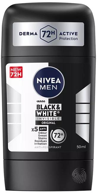 NIVEA MEN Black & White Anti-Perspirant Stick 50 ml