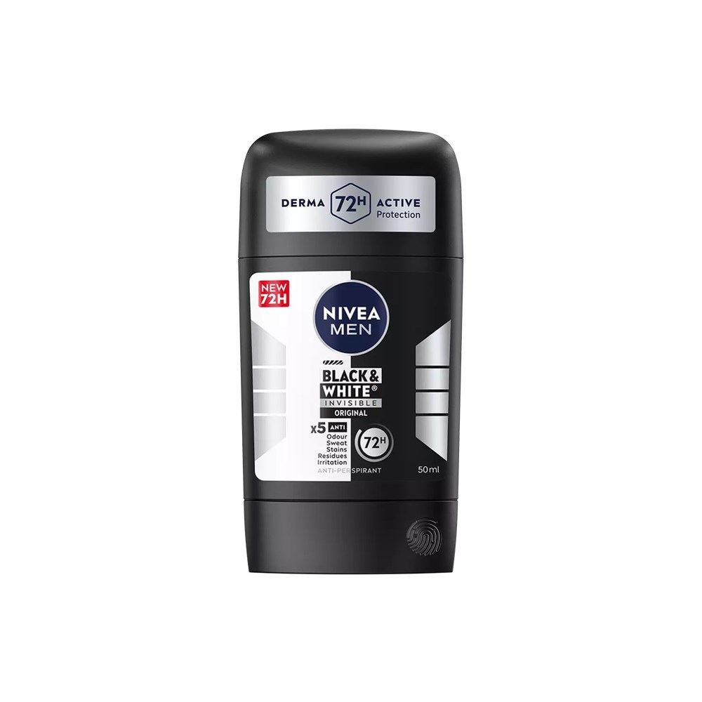 NIVEA MEN Black & White Anti-Perspirant Stick 50 ml