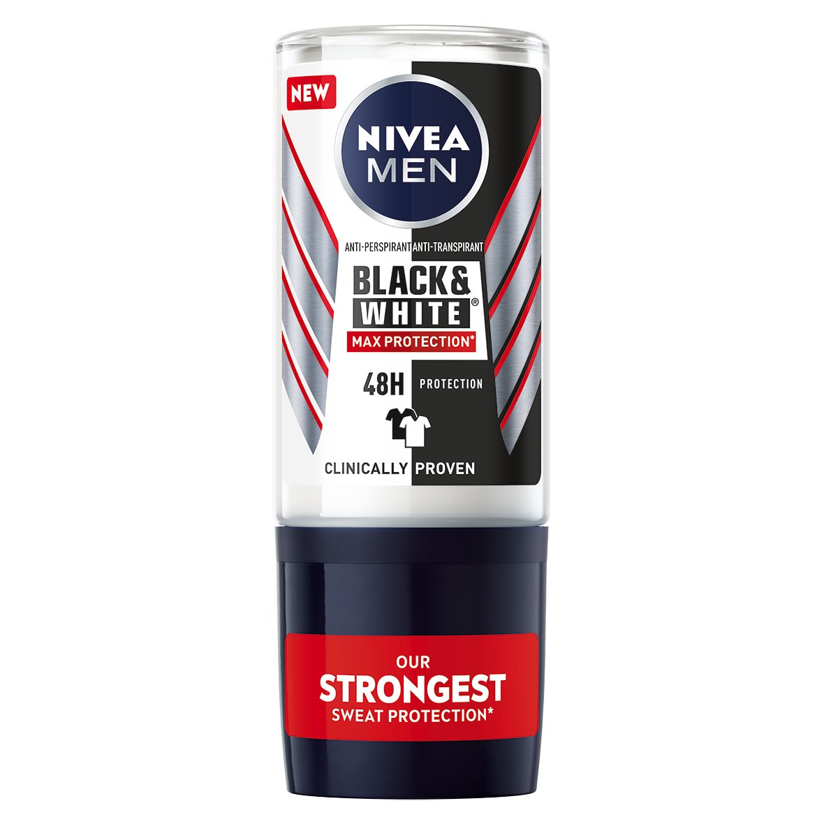 NIVEA For Men Black & White Max Protect Roll On 50 ml