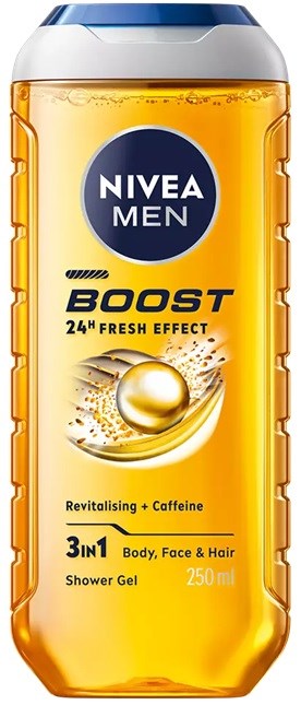 NIVEA MEN Boost Shower Gel 250 ml