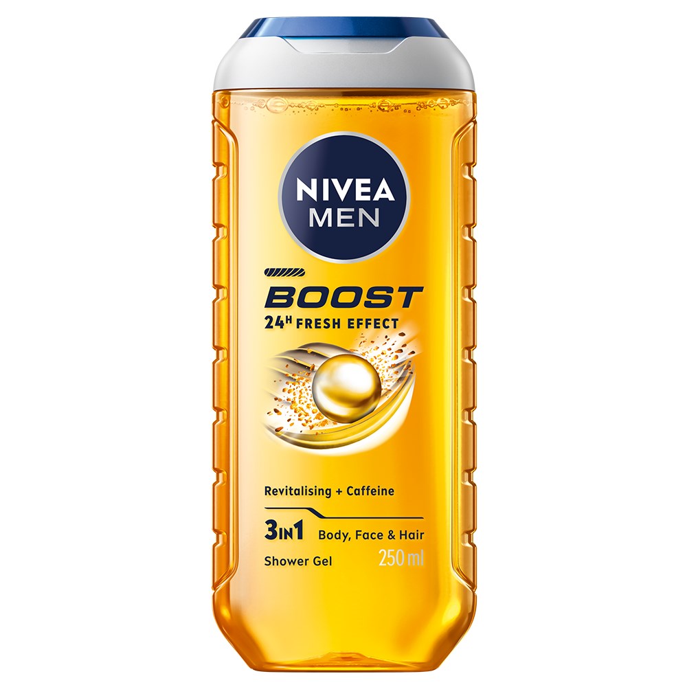 NIVEA MEN Boost Shower Gel 250 ml