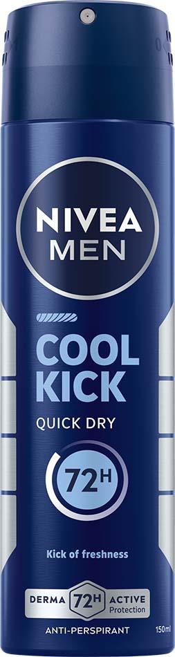 NIVEA MEN Antiperspirant Deo Spray Cool Kick 150 ml