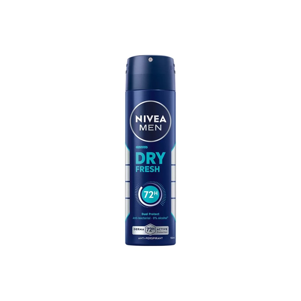 NIVEA MEN Dry Fresh Spray 150 ml