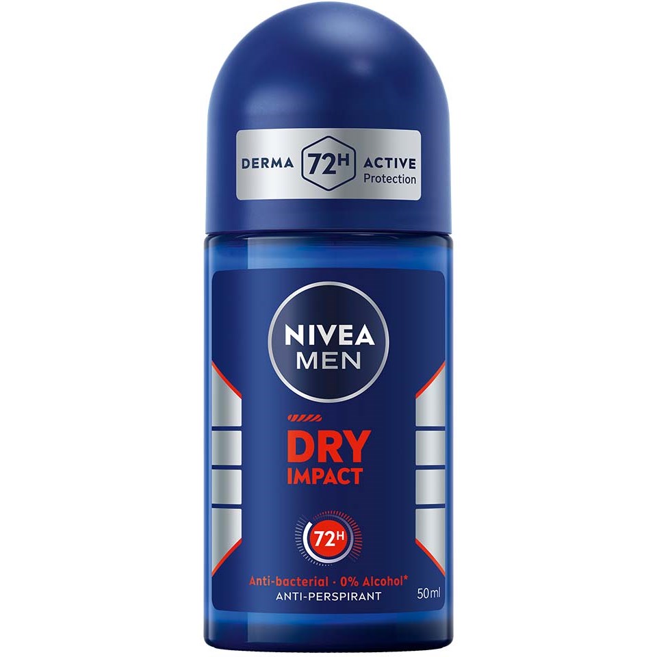 NIVEA MEN Dry Impact Roll On 50 ml