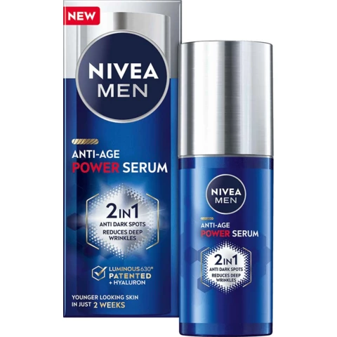 NIVEA MEN Luminous Anti-Age Power 2in1 Serum från Nivea