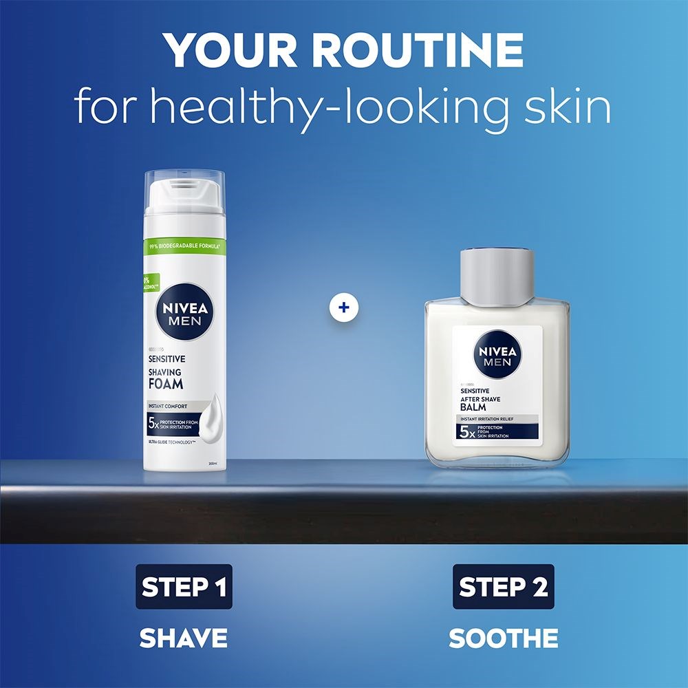 NIVEA MEN Sensitive After Shave Balm 100 ml (obrázok 8)