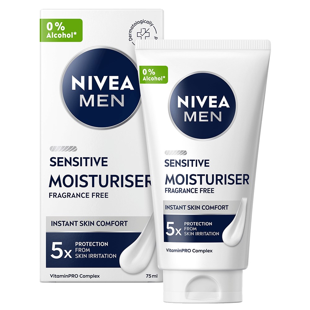 NIVEA MEN Sensitive Mosituriser Face Cream 75 ml billede