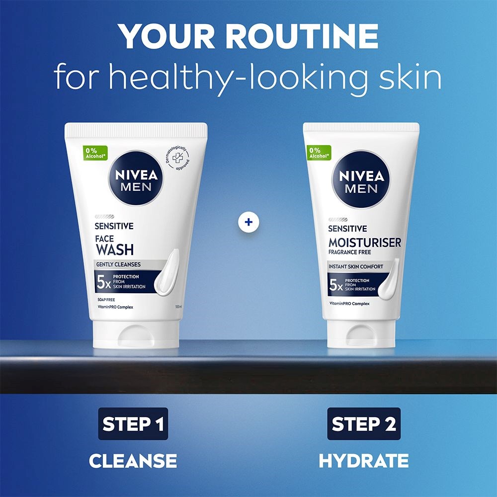 NIVEA MEN Sensitive Mosituriser Face Cream 75 ml (obrázok 8)