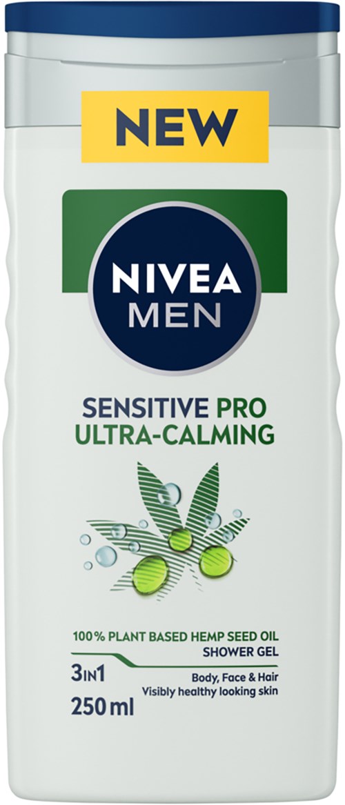 NIVEA For Men Sensitive Pro Ultra Calming Shower Gel 250 ml