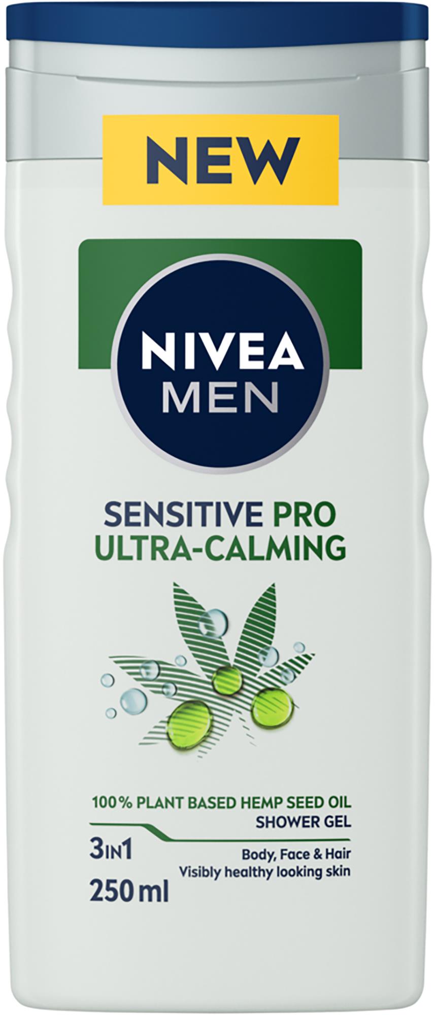 Calming Shower NIVEA For Men Sensitive Pro Ultra Calming Shower Gel 250 ml | lyko.com