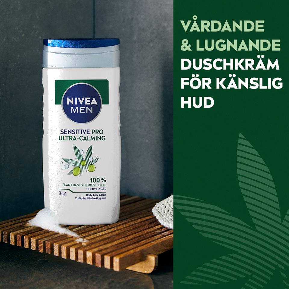 Calming Shower NIVEA For Men Sensitive Pro Ultra Calming Shower Gel 250 ml | lyko.com