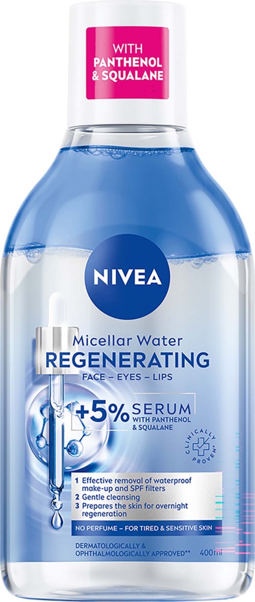 NIVEA Micellar Water Regenerating +5% serum 400 ml